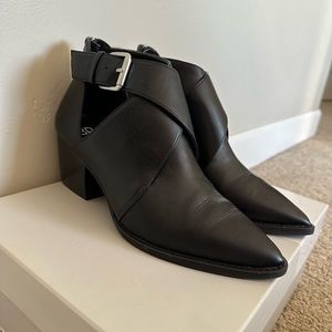 BP booties. Size 8. Black leather